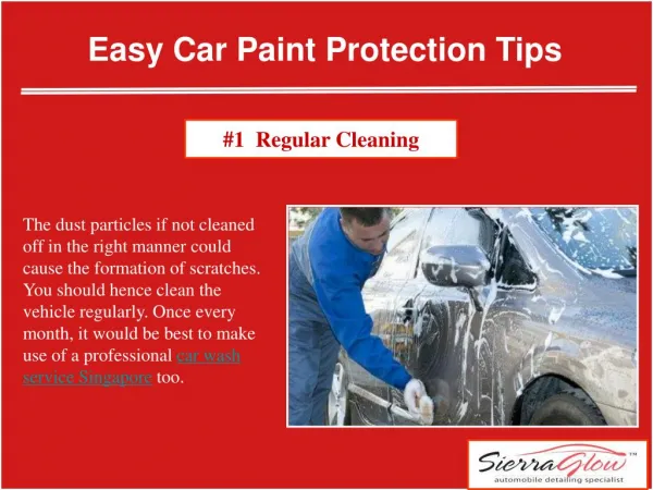 Easy car paint protection tips
