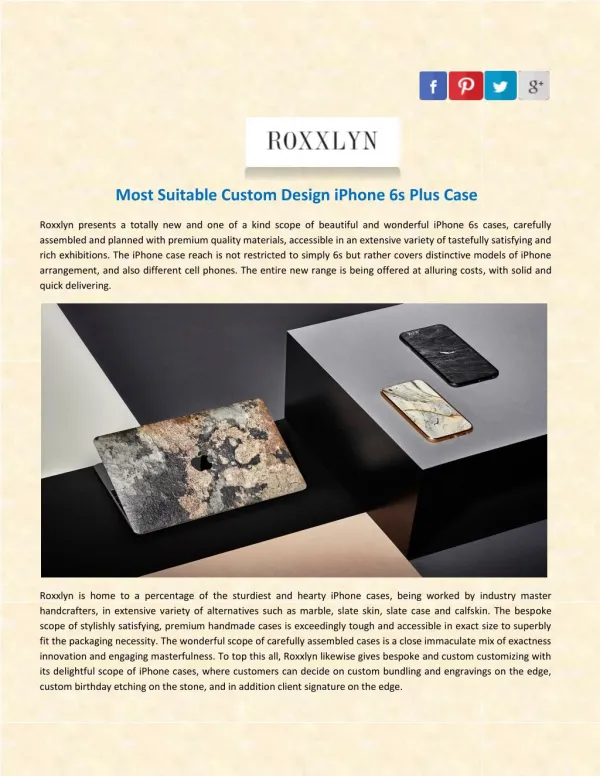 Most Suitable Custom Design iPhone 6s Plus Case