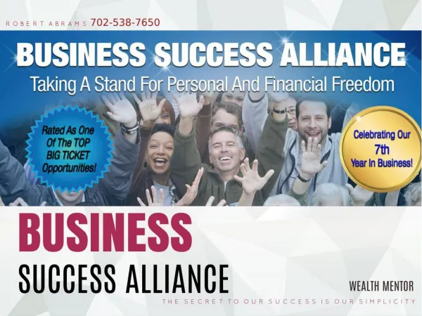 Rob Abrams Business Success Alliance
