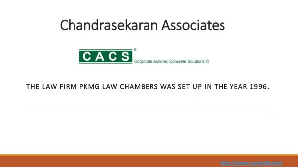 Compliance Consultants Financial Services in India I CACS