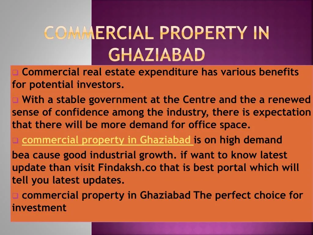 commercial property in ghaziabad