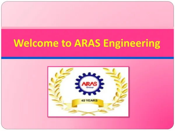 Medical Equipment Suppliers | ARAS Engineering