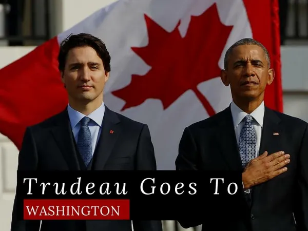 trudeau goes to washington