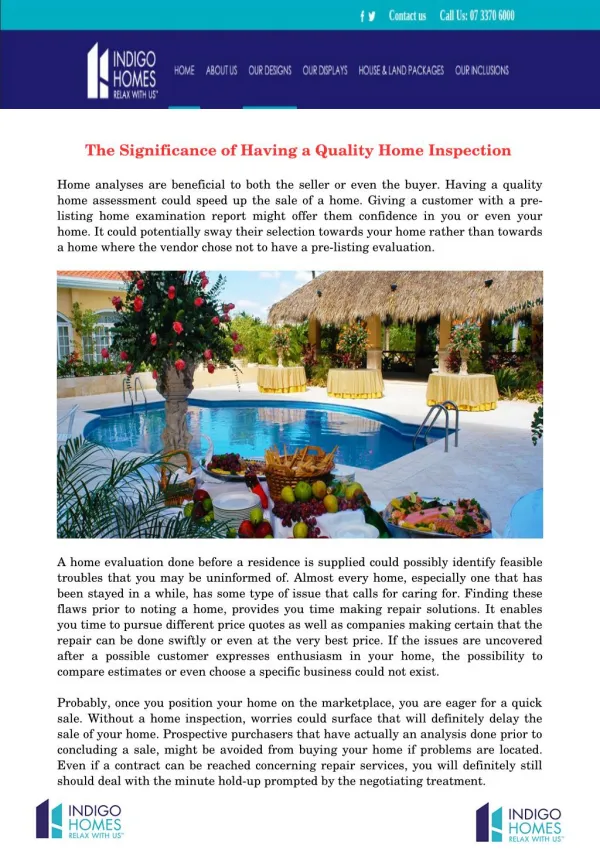 The Significance of Having a Quality Home Inspection