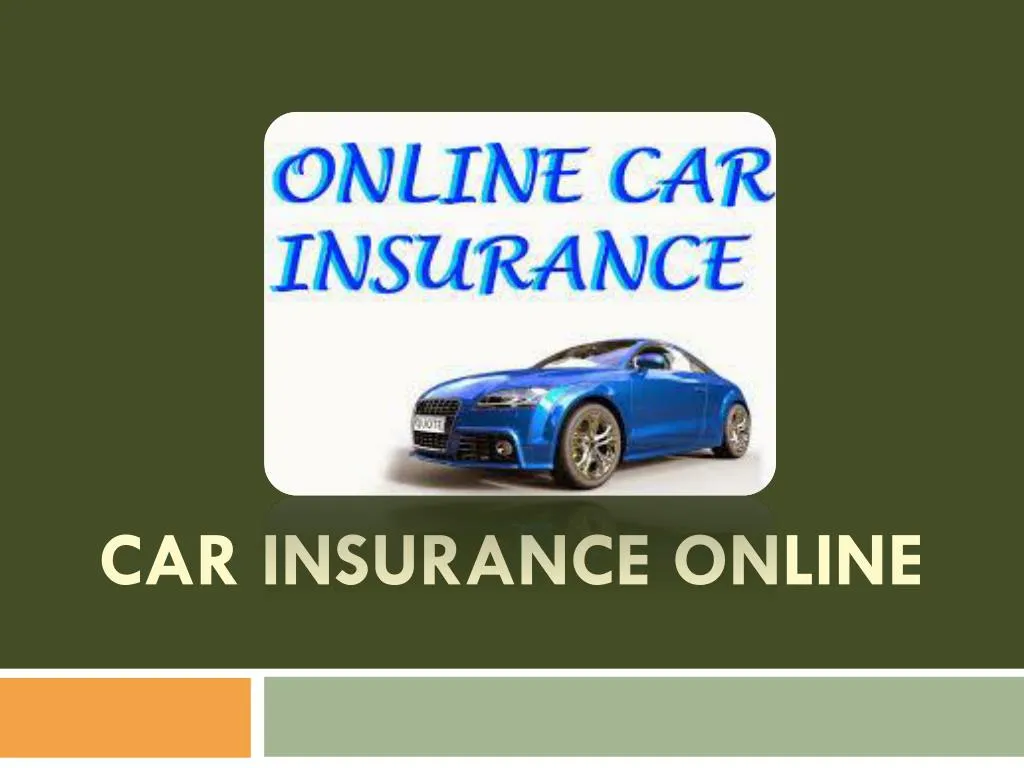 car insurance online