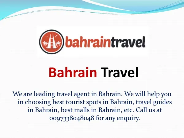Bahrain Travel