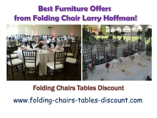 Best Furniture Offers from Folding Chair Larry Hoffman!