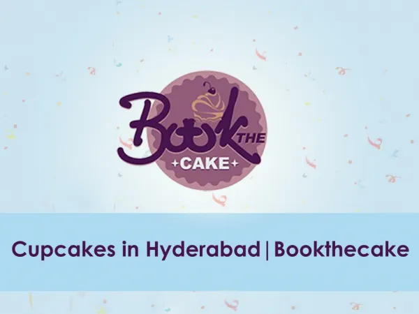 Cupcakes in Hyderabad ,Order Cupcakes Online | Bookthecake
