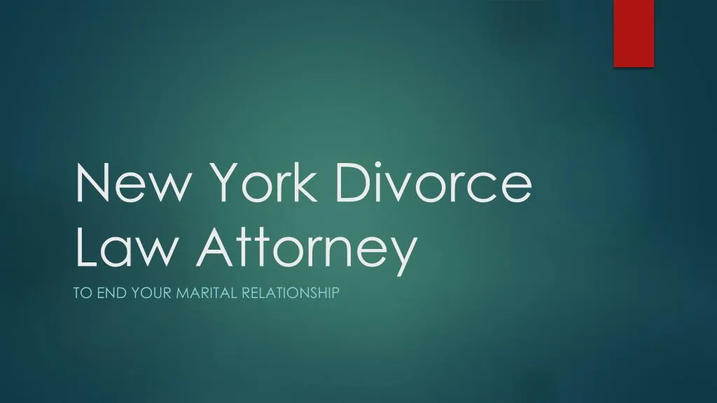 new york divorce law attorney