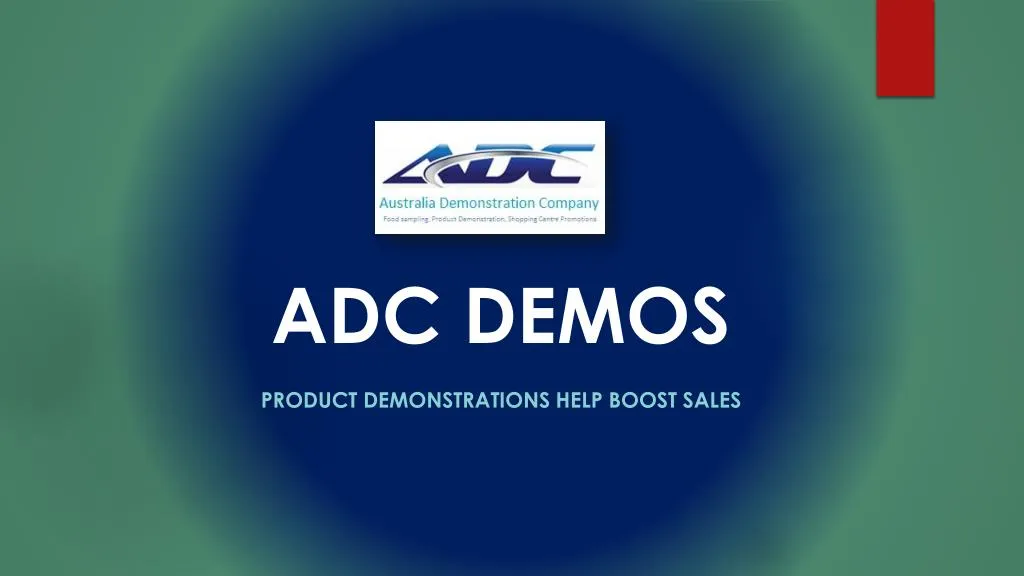 adc demos