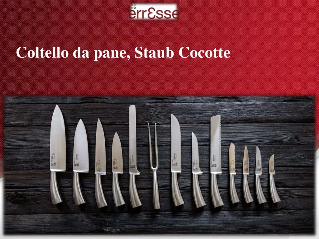 coltello da pane staub cocotte