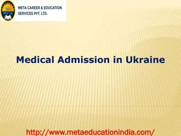 Admission in Ukraine