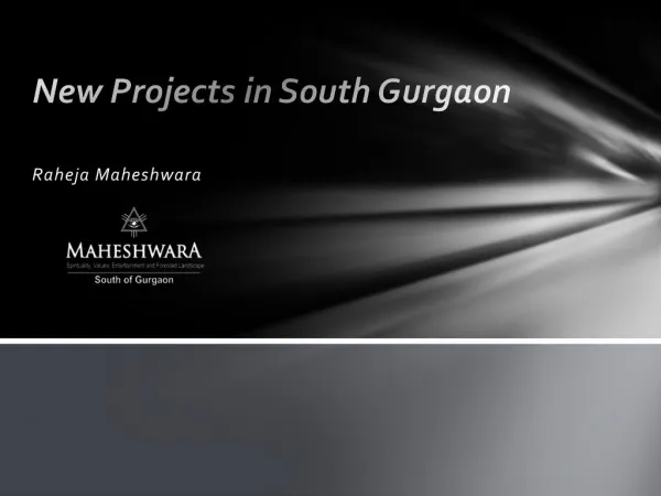 New Projects in South Gurgaon