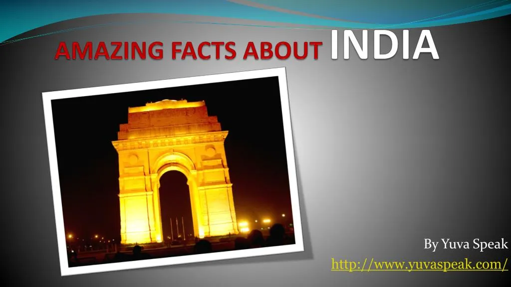 amazing facts about india