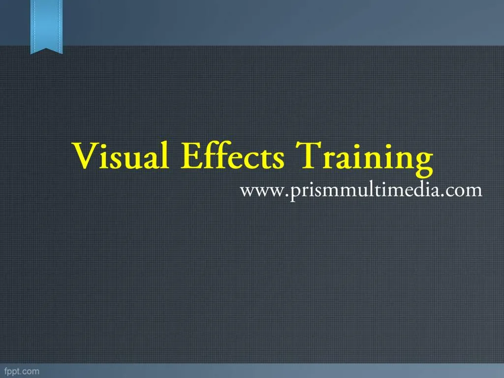visual effects training