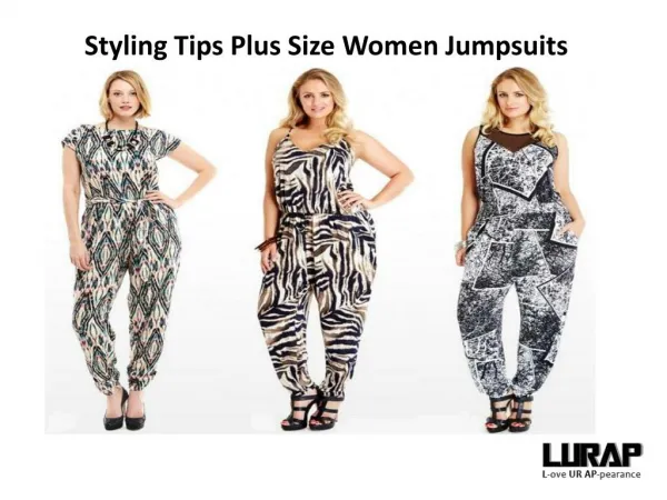Styling Tips for Plus Size Women Jumpsuits