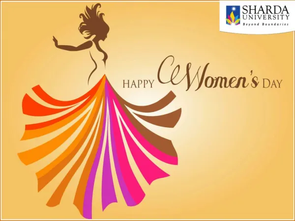 Sharda University Celebrating Women's Day