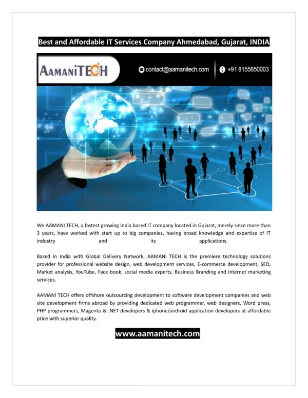 Affordable IT Services Company INDIA