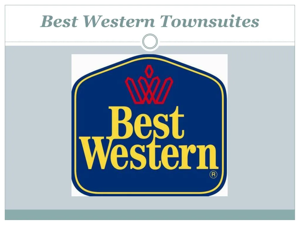 best western townsuites