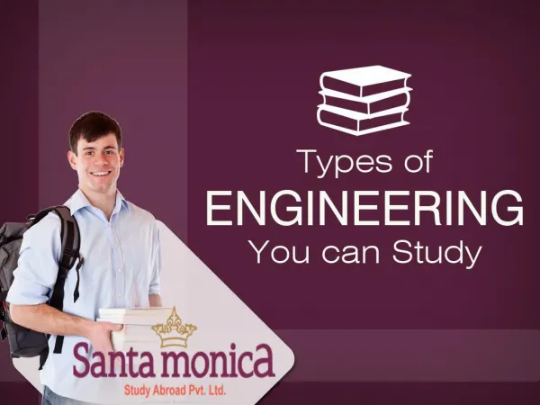 Santa Monica Cochin - Types of Engineering You Should Study