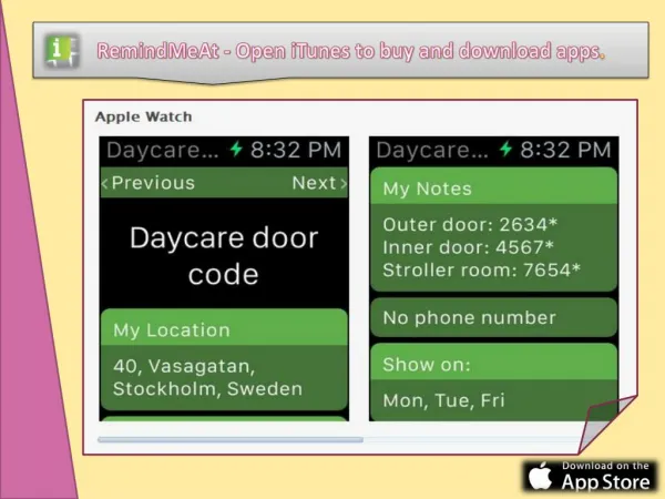 Daily Reminder App - iPhone iPad