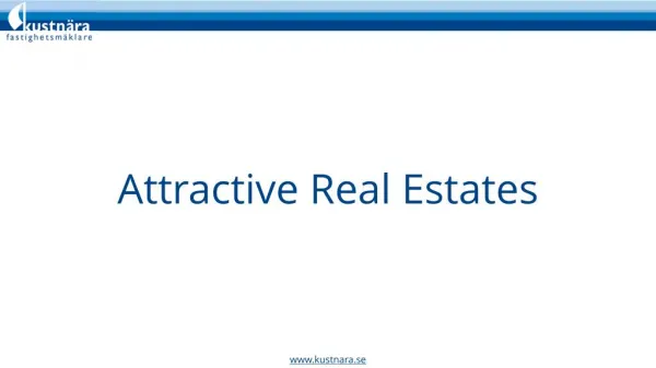 Attractive Real Estates