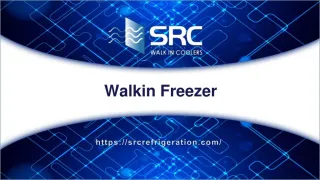 Walk in Freezer - slide 1