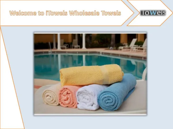 Resort Pool Towels Supplier