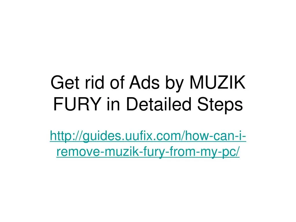get rid of ads by muzik fury in detailed steps