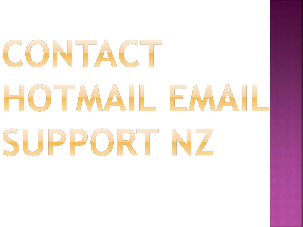 contact hotmail email support nz