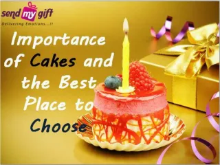 Best Place to choose Cakes Online