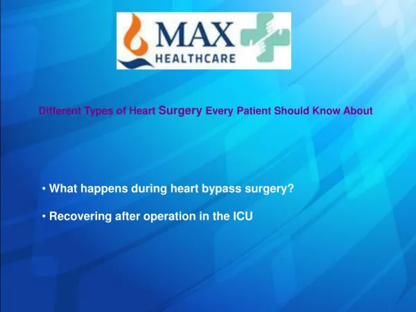 Different Types of Heart Surgery Every Patient Should Know About