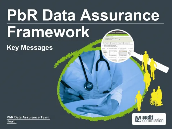 PbR Data Assurance Framework