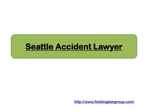 Seattle Accident Lawyer
