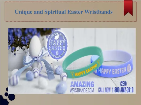 Unique and Spiritual Easter Wristbands
