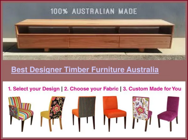 Best designer timber furniture australia