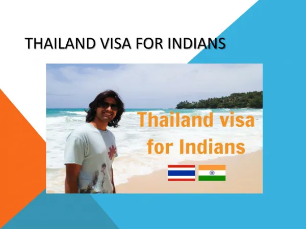 Thailand visa for Indians: All you need to know