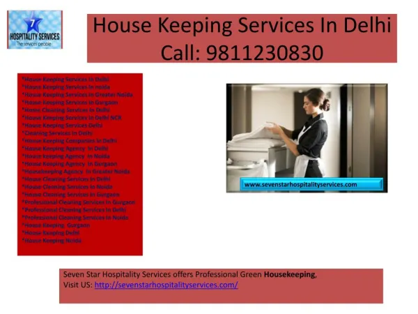 House Keeping Services In Noida, House Keeping Services In Gurgaon