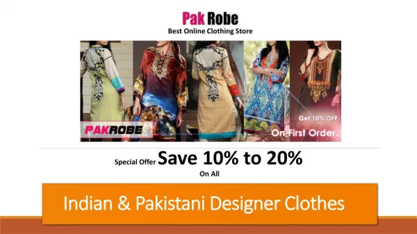 Indian & Pakistani Clothes
