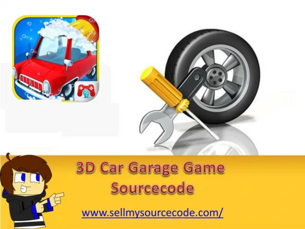 3D Car Garage Fun Game Sourcecode