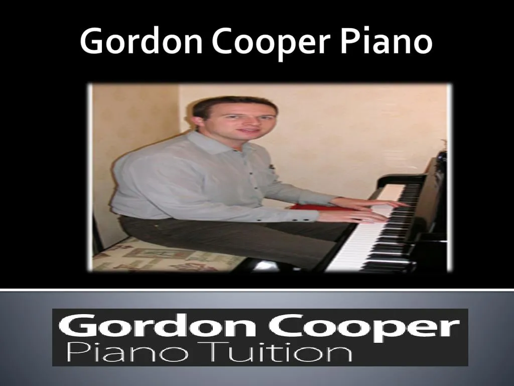 gordon cooper piano