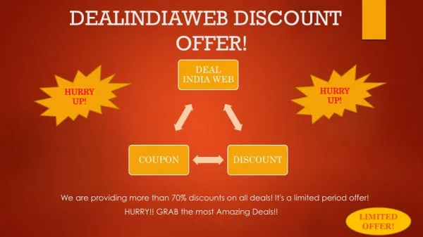 Dealindiaweb | Discount Voucher Code | Discount Coupon | Coupon Code