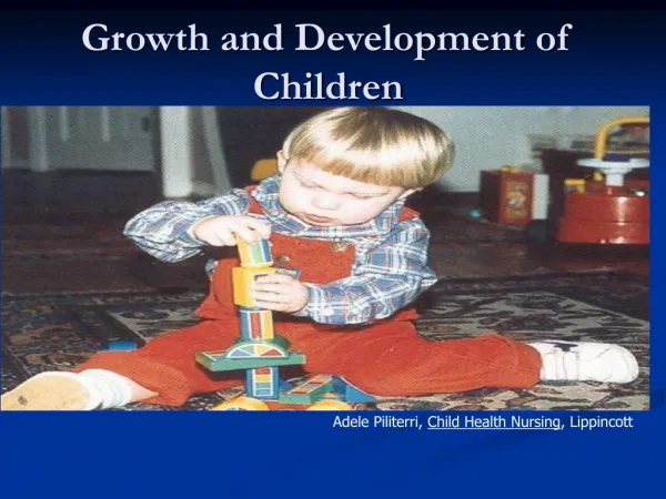 growrh and development of child