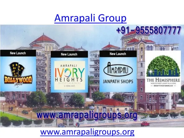 Amrapali Bollywood Towers by Amrapali Group