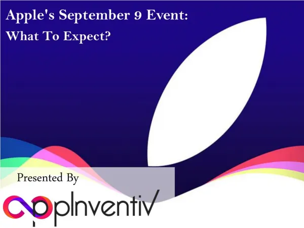 Apple's September 9 Event - What To Expect?