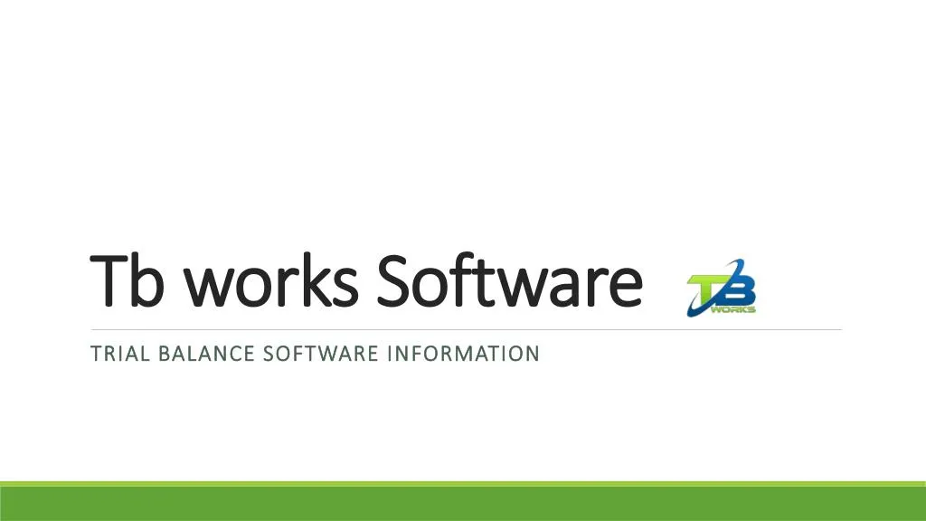 tb works software
