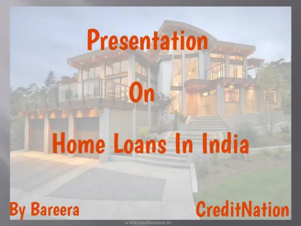 Credit Nation Home Loan Ppt