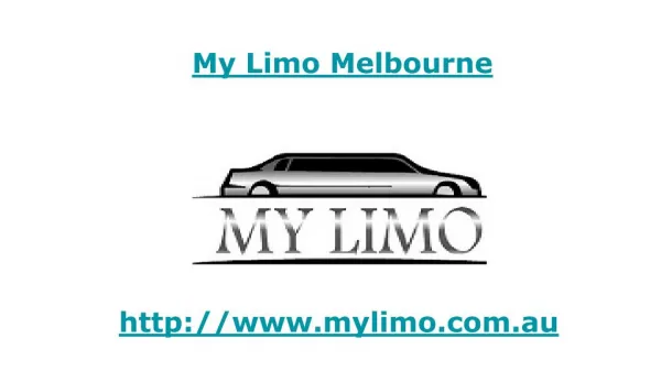 Limo Hire Melbourne - My Limo, Au