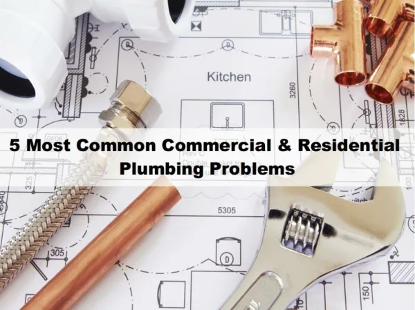 5 Most Common Commercial & Residential Plumbing Problems