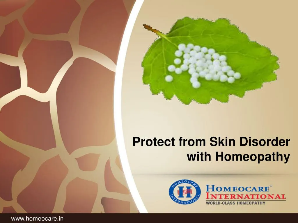 protect from skin disorder with homeopathy